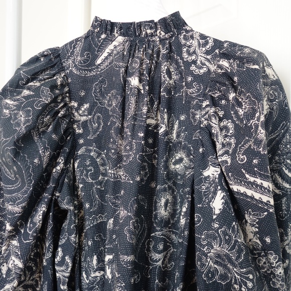 ULLA JOHNSON Dolores Dress - blackbird - Picture 9 of 11